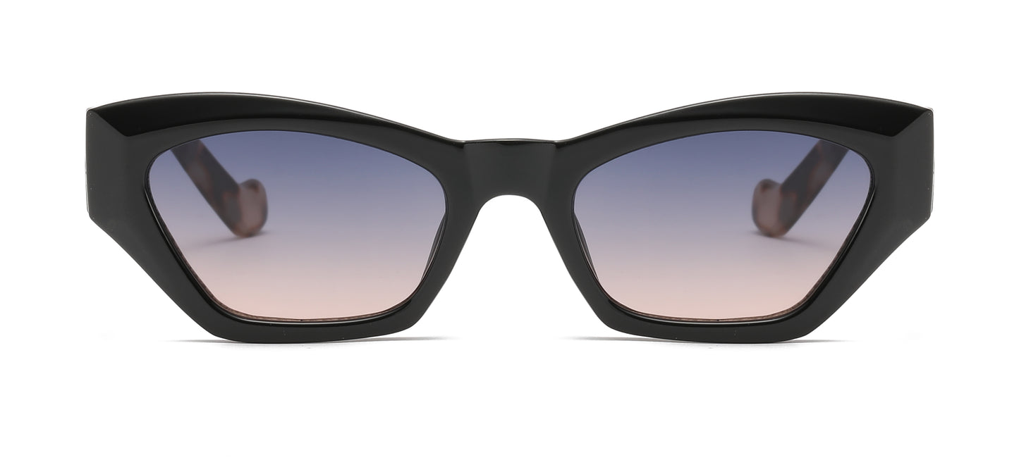 FC 5811 - Plastic Small Cat Eye Sunglasses