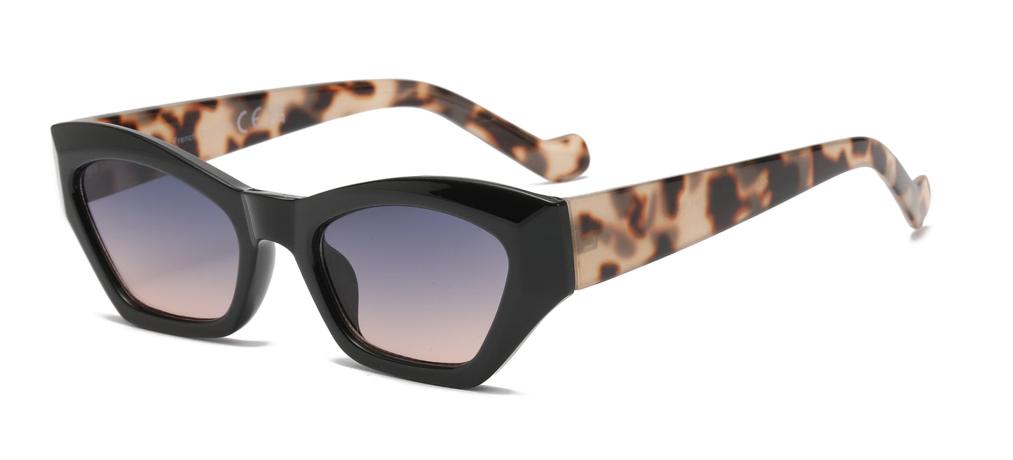 FC 5811 - Plastic Small Cat Eye Sunglasses