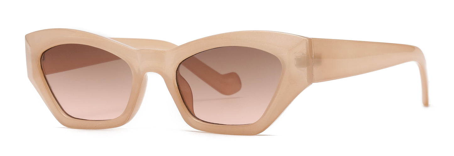 FC 5811 - Plastic Small Cat Eye Sunglasses