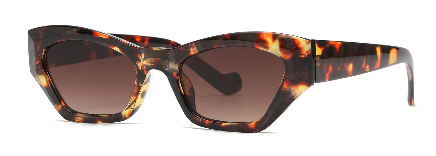 FC 5811 - Plastic Small Cat Eye Sunglasses