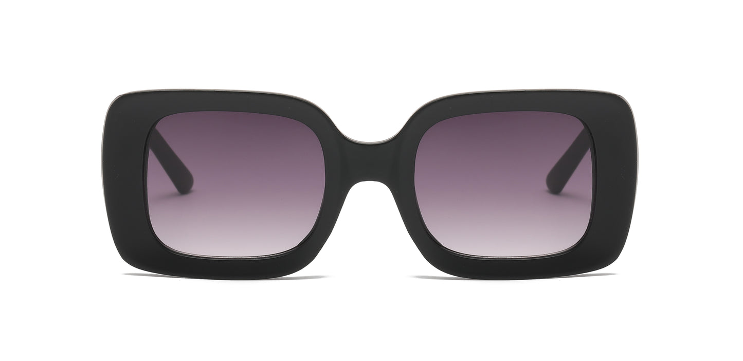 FC 5813 - Rectangular Plastic Sunglasses
