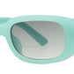 FC 5814 - Rectangular Plastic Sunglasses