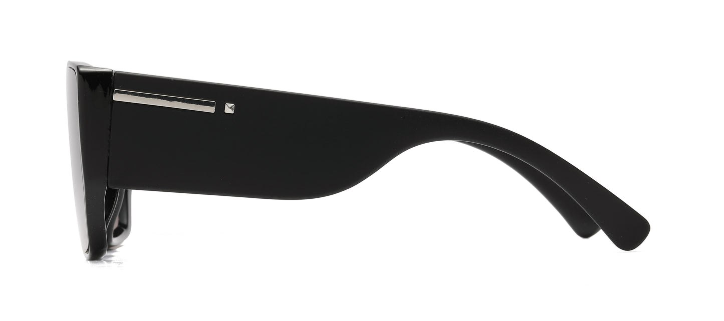 FC 5819 - Square Butterfly Plastic Sunglasses