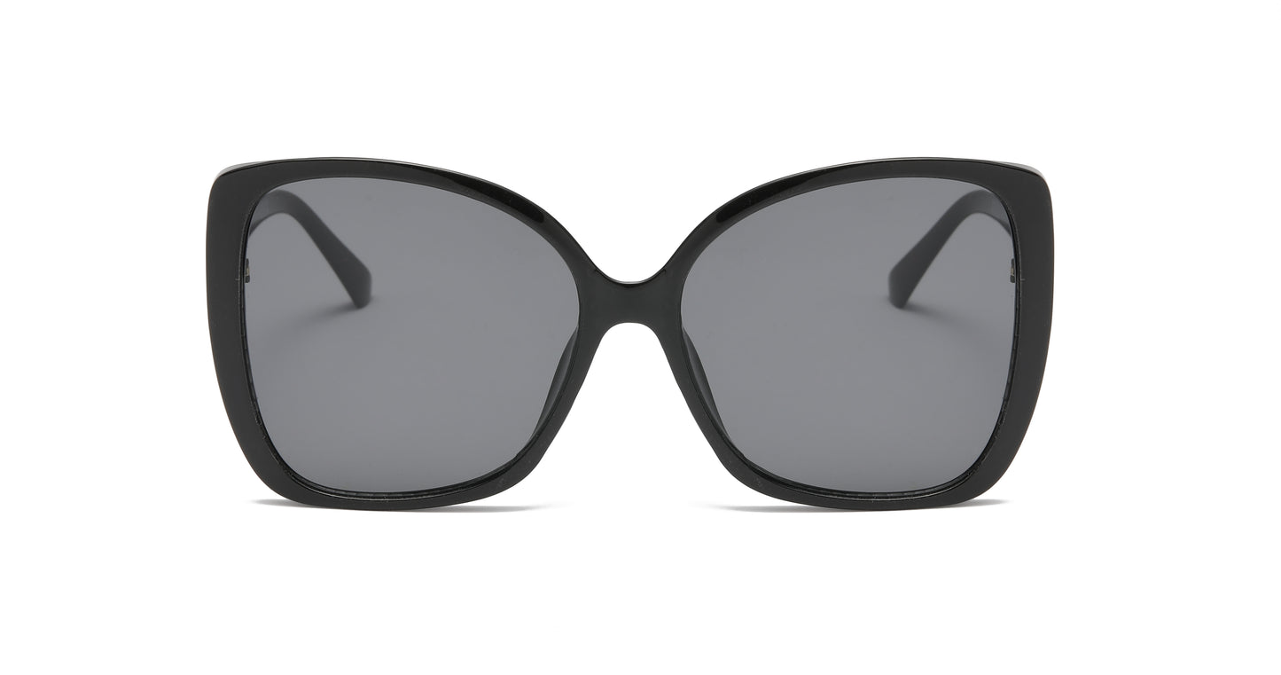 FC 5820 - Square Butterfly Women Plastic Sunglasses