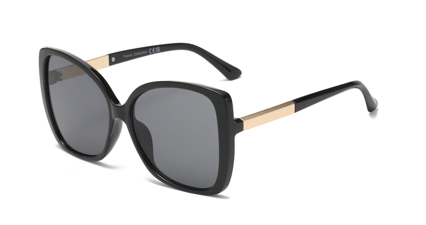 FC 5820 - Square Butterfly Women Plastic Sunglasses