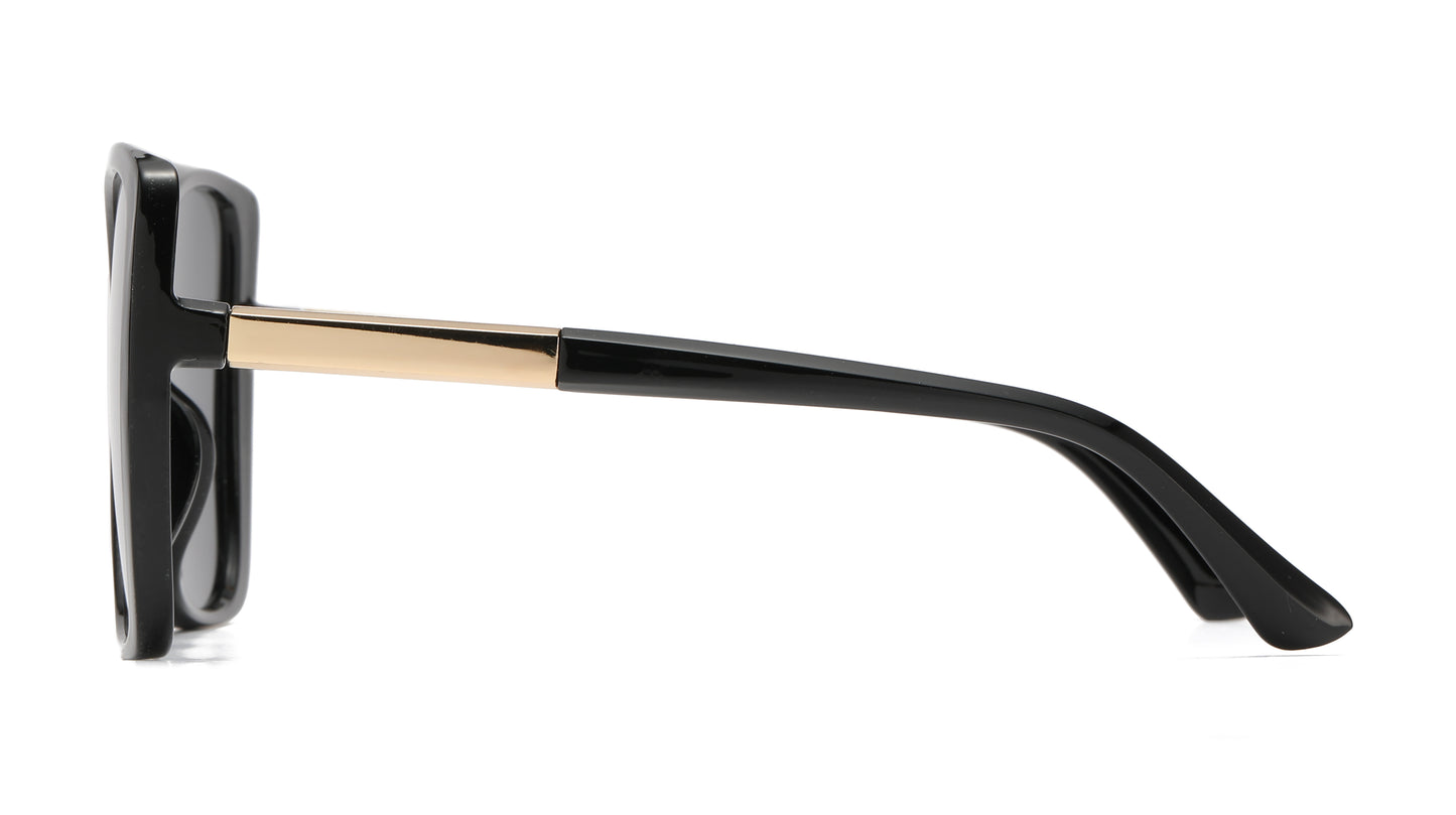 FC 5820 - Square Butterfly Women Plastic Sunglasses