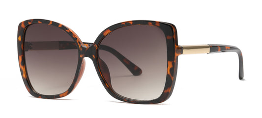 FC 5820 - Square Butterfly Women Plastic Sunglasses