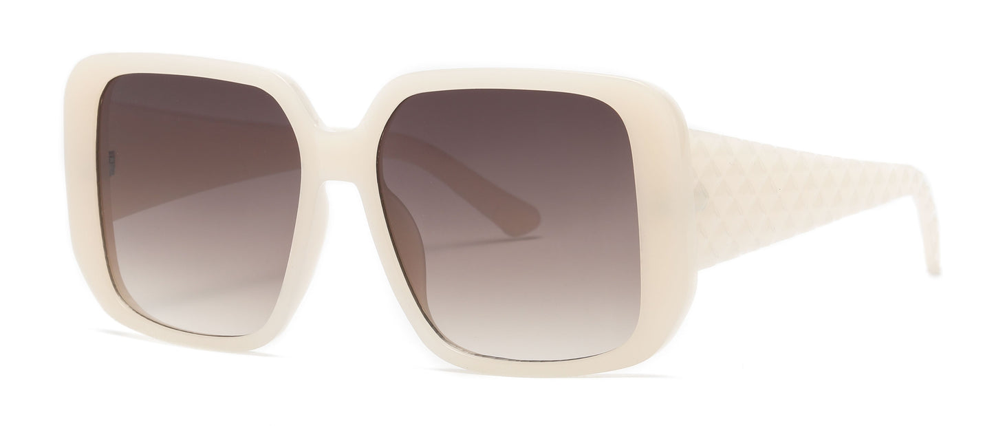 FC 5824 - Large Plastic Women Butterfly Sunglasses