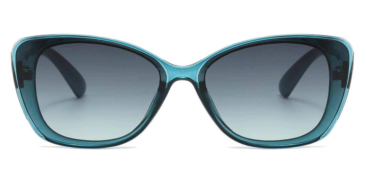 FC 5844 - Cat Eye Glitter Women Plastic Sunglasses