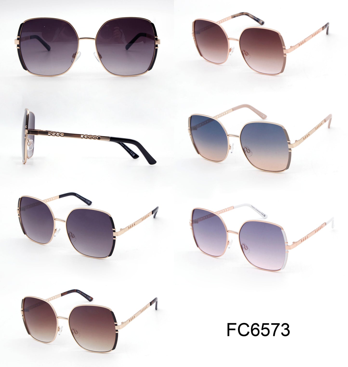 FC 6573 - Fashion Metal Butterfly Sunglasses