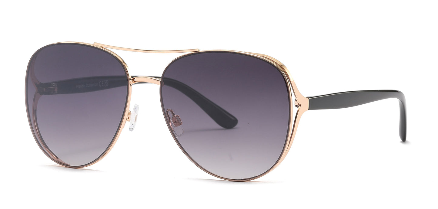 FC 6574 - Oval Women Metal Sunglasses