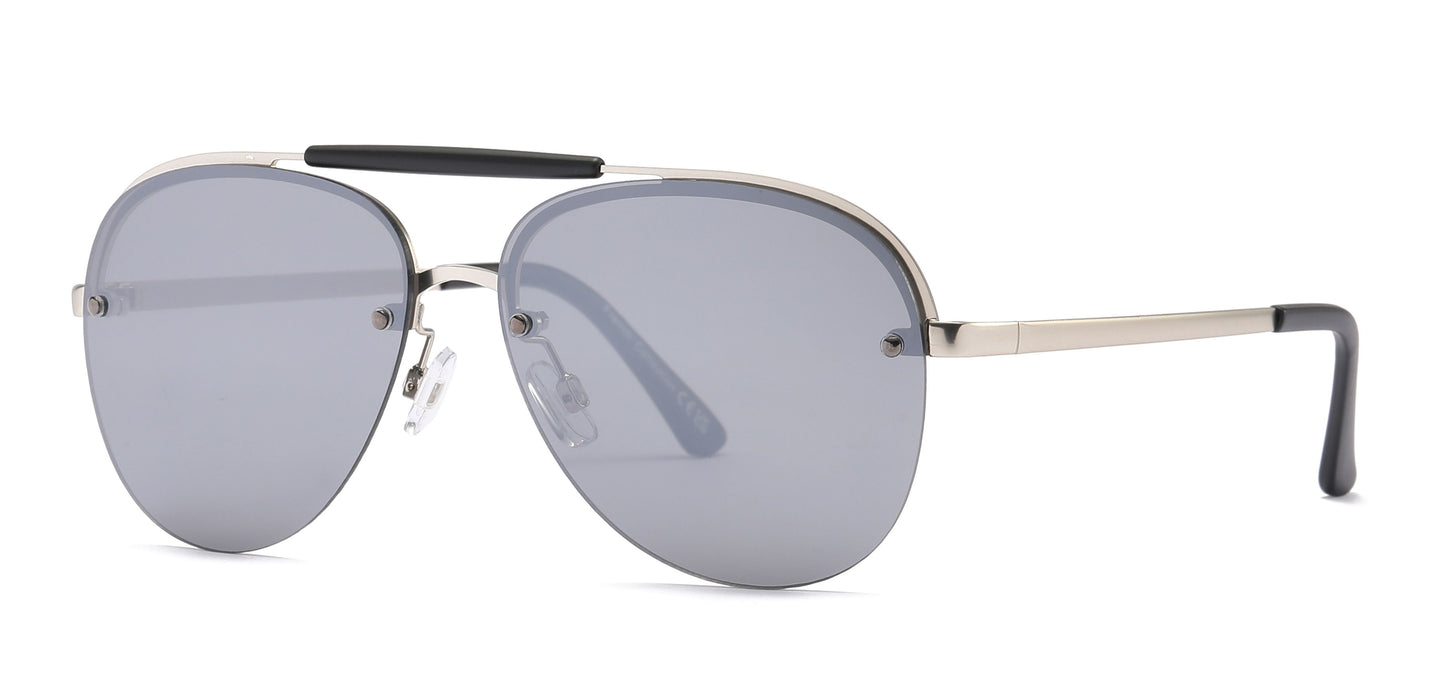 FC 6576 - Rimless Metal Sunglasses