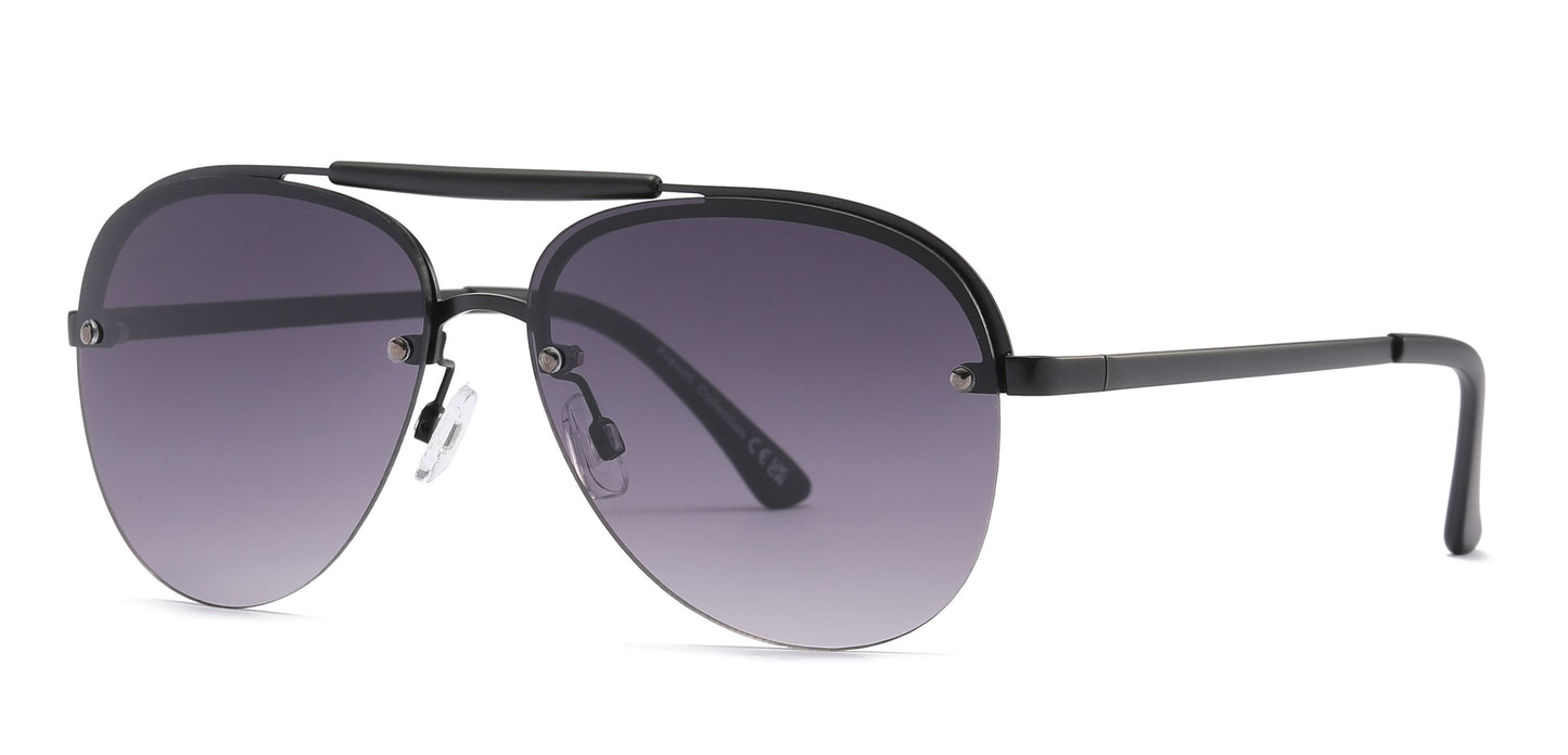 FC 6576 - Rimless Metal Sunglasses