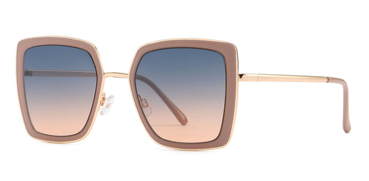 FC 6578 - Fashion Metal Butterfly Cateye Sunglasses