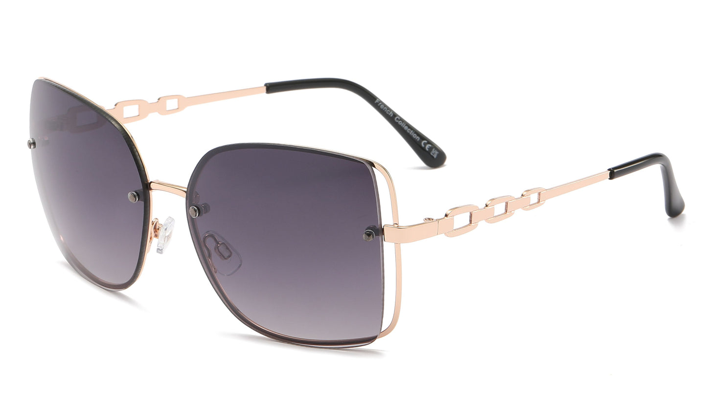 FC 6581 - Fashion Metal Butterfly Sunglasses
