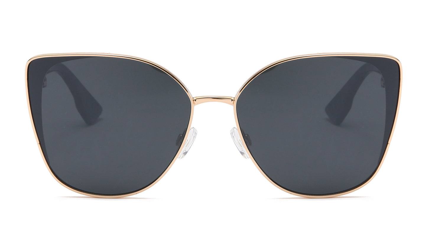 FC 6582 - Fashion Metal Cat Eye Sunglasses