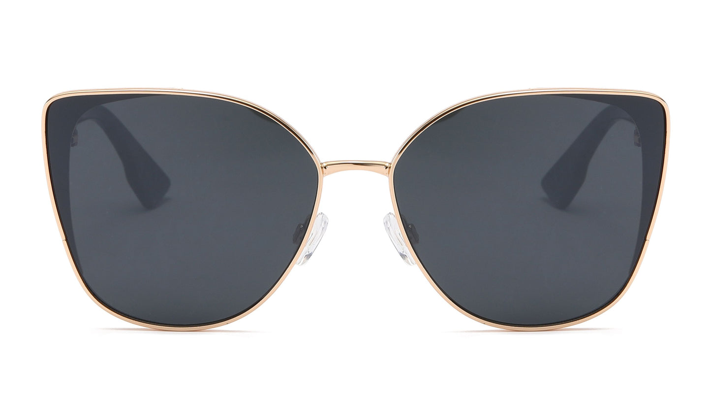 FC 6582 - Fashion Metal Cat Eye Sunglasses