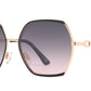 FC 6583 - Fashion Metal Hexagonal Shaped Sunglasses