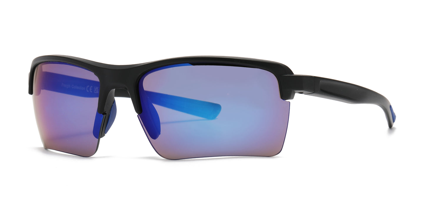 FC 6592 - Semi Rimless Sport Men Plastic Sunglasses
