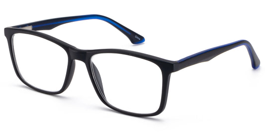 RS 1315 - Men Wide Plastic Reading Glasses With Spring Hinge