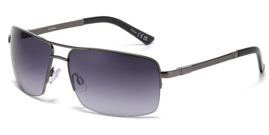 OX 2848 - Men's Metal Rectangular Sunglasses