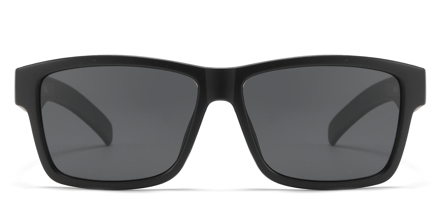 PL 3004 - Junior Classic Sports Horn Rimmed Polarized Sunglasses