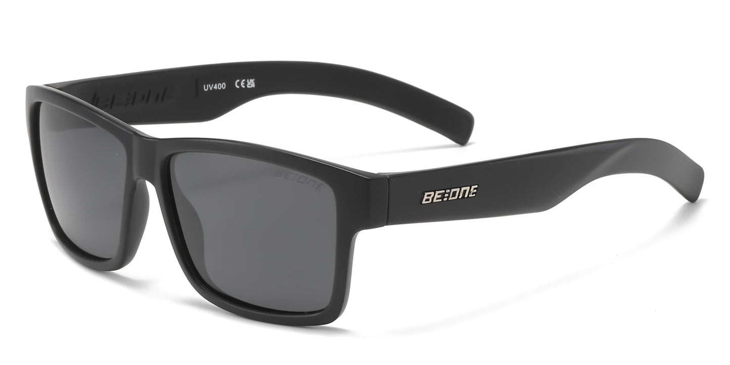 PL 3004 - Junior Classic Sports Horn Rimmed Polarized Sunglasses