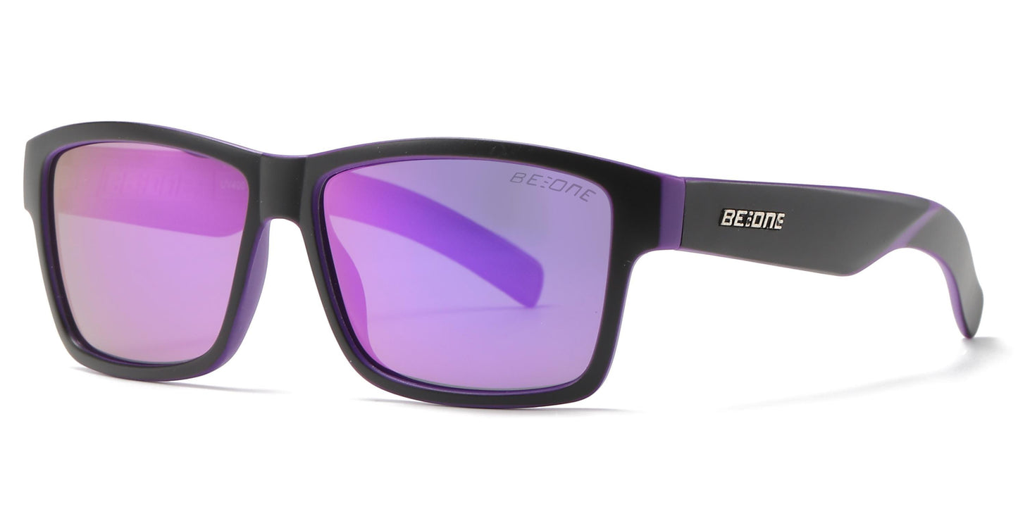 PL 3004 - Junior Classic Sports Horn Rimmed Polarized Sunglasses