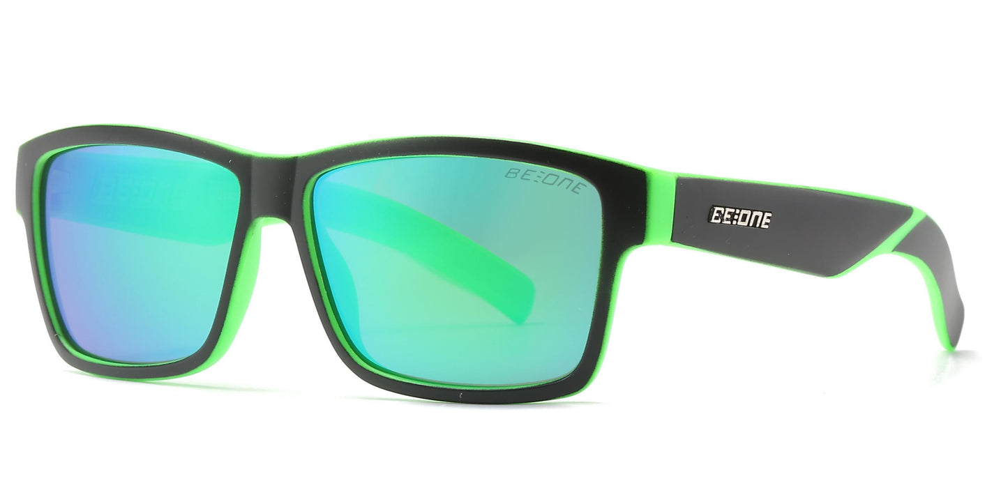 PL 3004 - Junior Classic Sports Horn Rimmed Polarized Sunglasses
