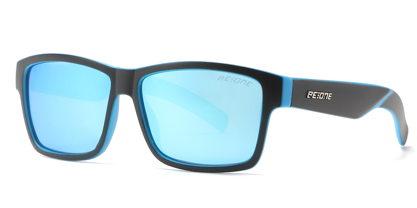 PL 3004 - Junior Classic Sports Horn Rimmed Polarized Sunglasses