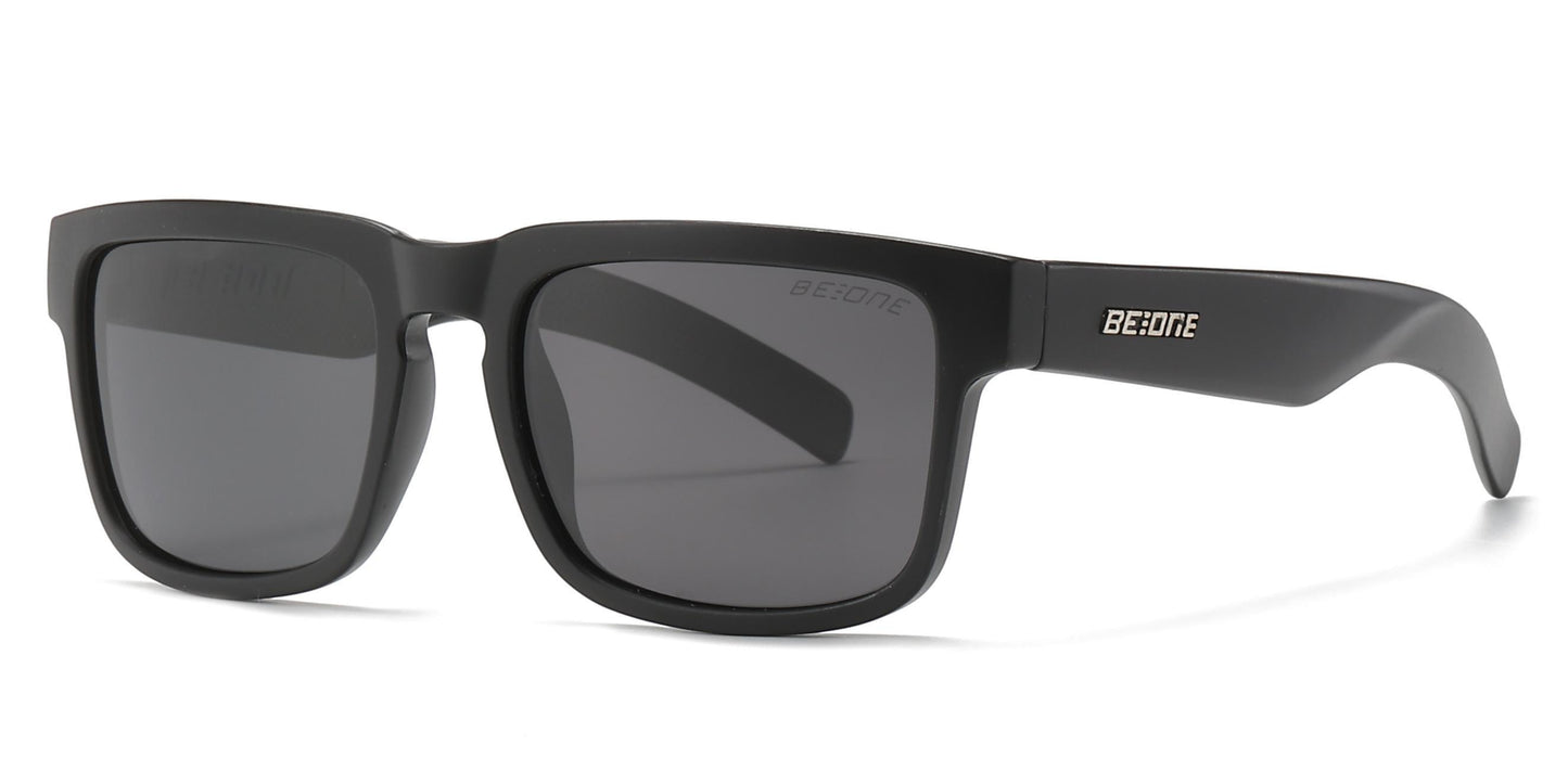 PL 3005 - Junior Square Flat Top Keyhole Polarized Sunglasses
