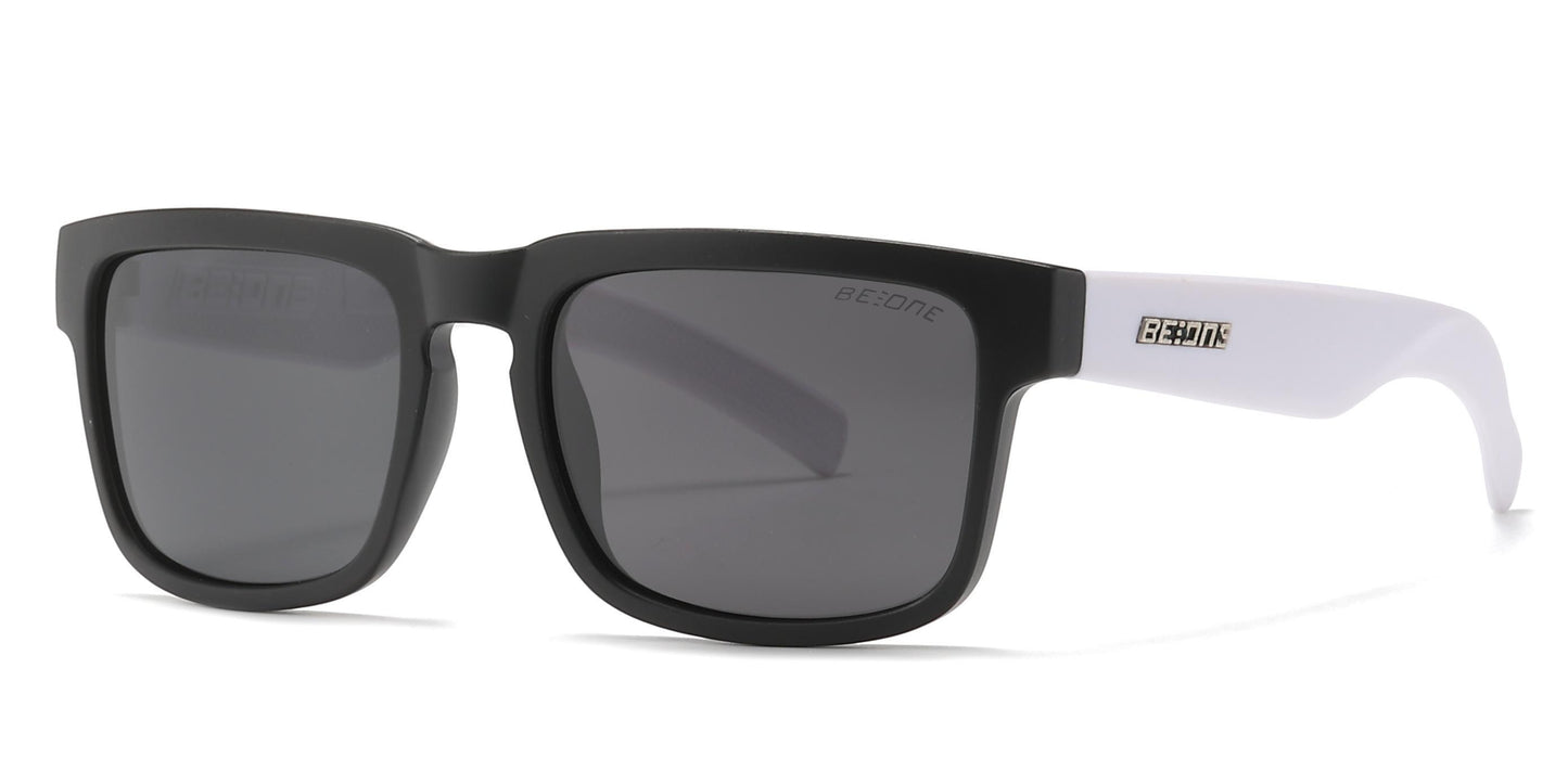 PL 3005 - Junior Square Flat Top Keyhole Polarized Sunglasses