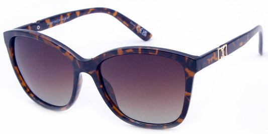 PL 3947 - Polarized Cat Eye Plastic Sunglasses