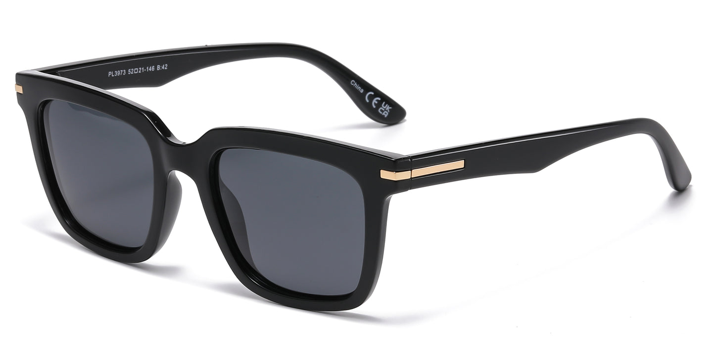 PL 3973 - Polarized Lens Plastic Sunglasses