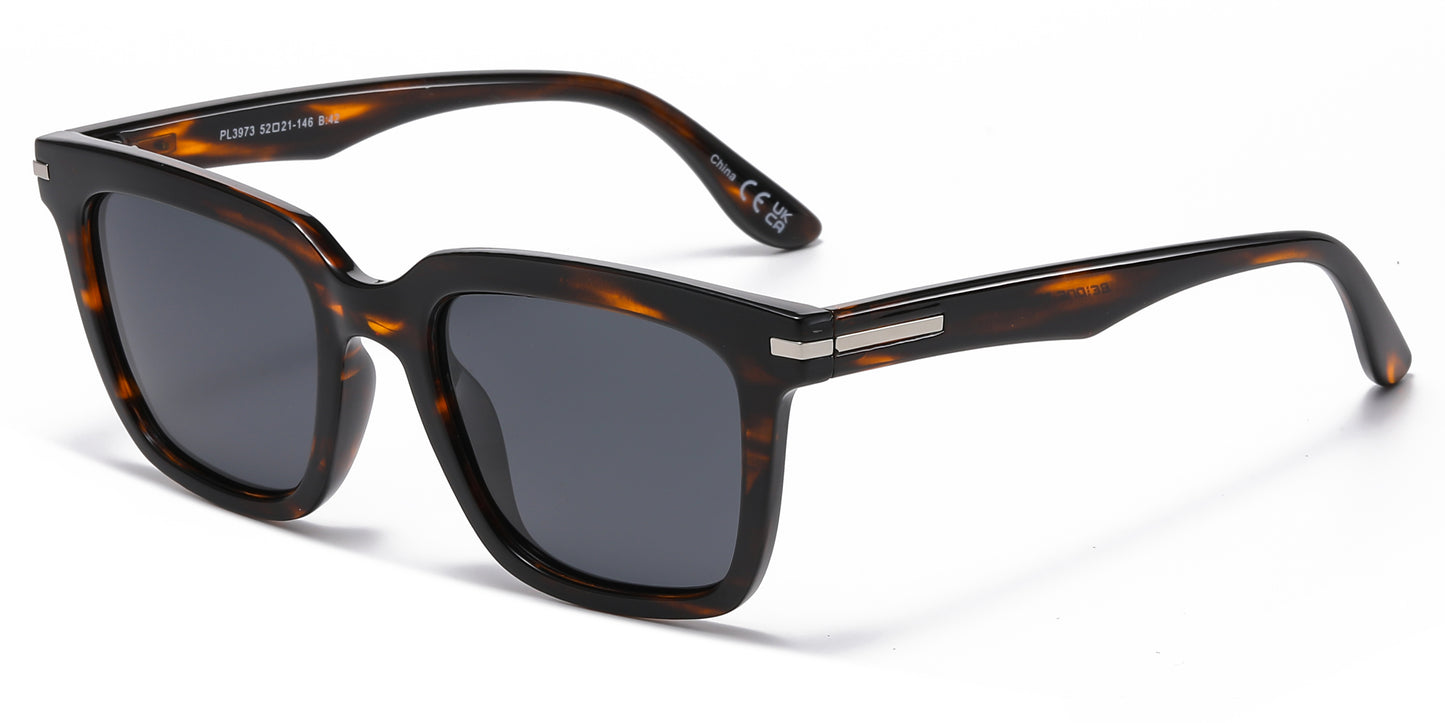 PL 3973 - Polarized Lens Plastic Sunglasses
