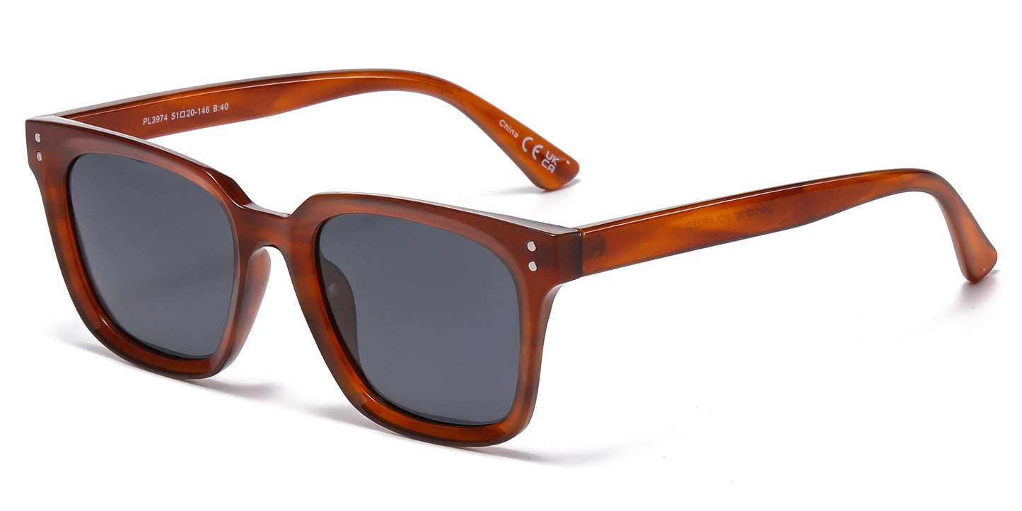 PL 3974 - Polarized Plastic Sunglasses