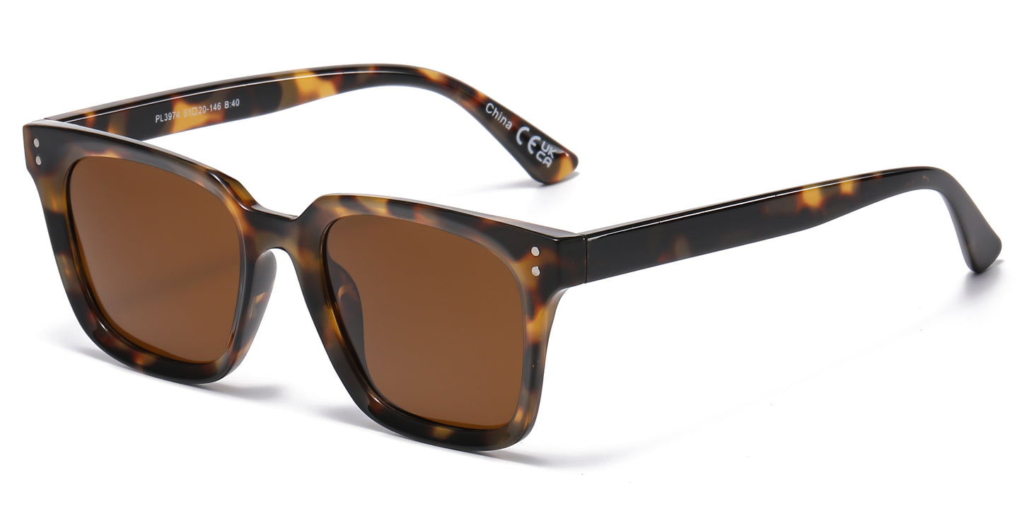 PL 3974 - Polarized Plastic Sunglasses