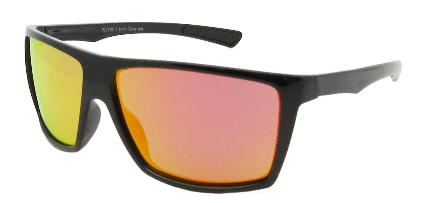 PL 5208 - Polarized Plastic Flat Top Sunglasses