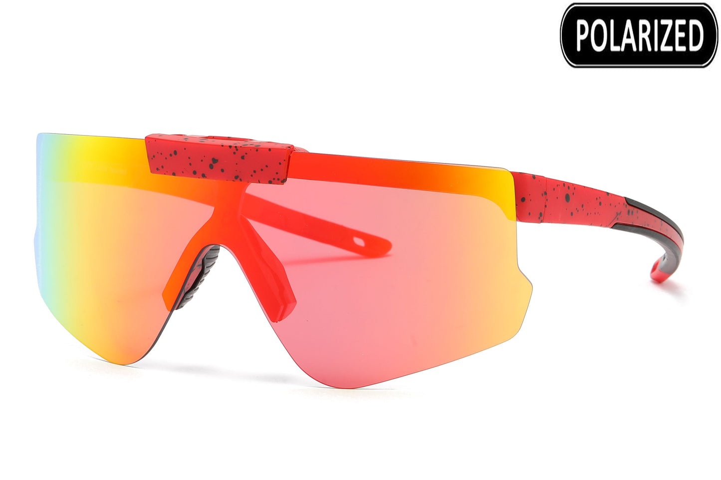 PL 5229 - Polarized Sports Shield Plastic Sunglasses