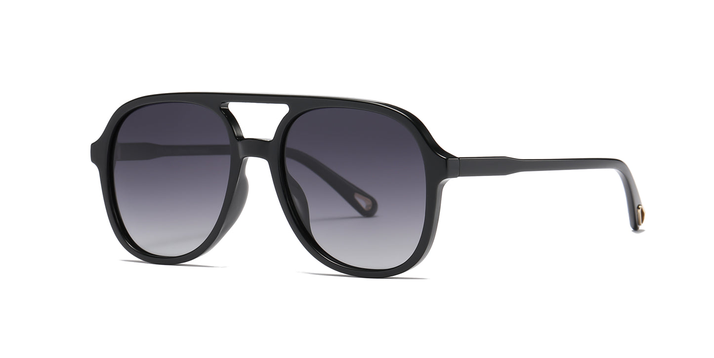 PL 5234 - Polarized Plastic Flat Top Sunglasses