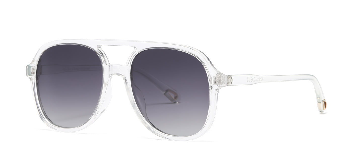 PL 5234 - Polarized Plastic Flat Top Sunglasses