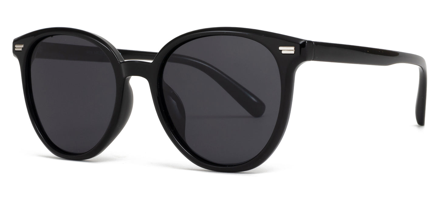 PL 9020 - Polarized Round Plastic Sunglasses