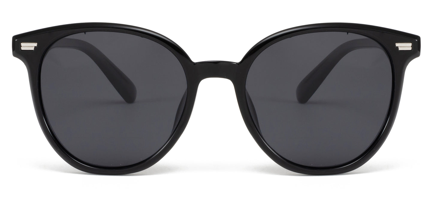 PL 9020 - Polarized Round Plastic Sunglasses