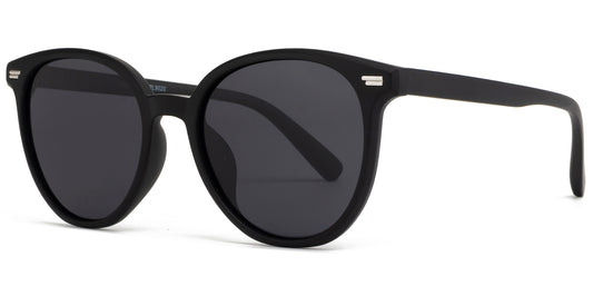 PL 9020 - Polarized Round Plastic Sunglasses