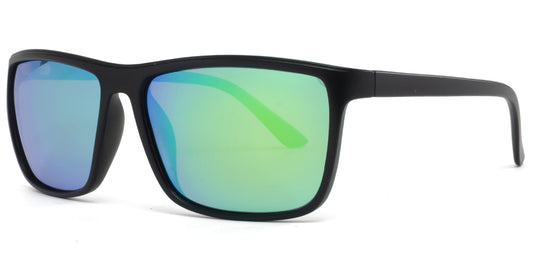 PL 9036 - Polarized Rectangular Plastic Sunglasses