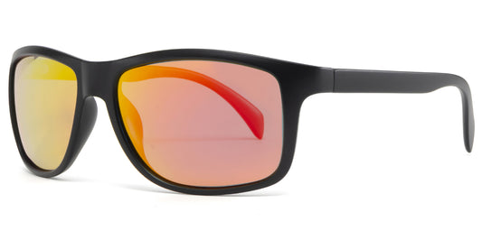 PL 9037 - Polarized Rectangular Plastic Sunglasses