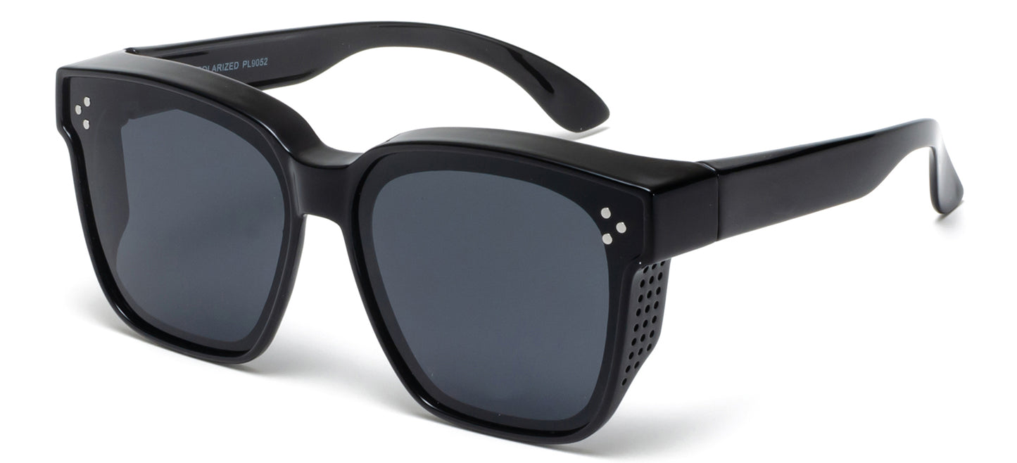 PL 9052 - Cover Over Polarized Plastic Sunglasses