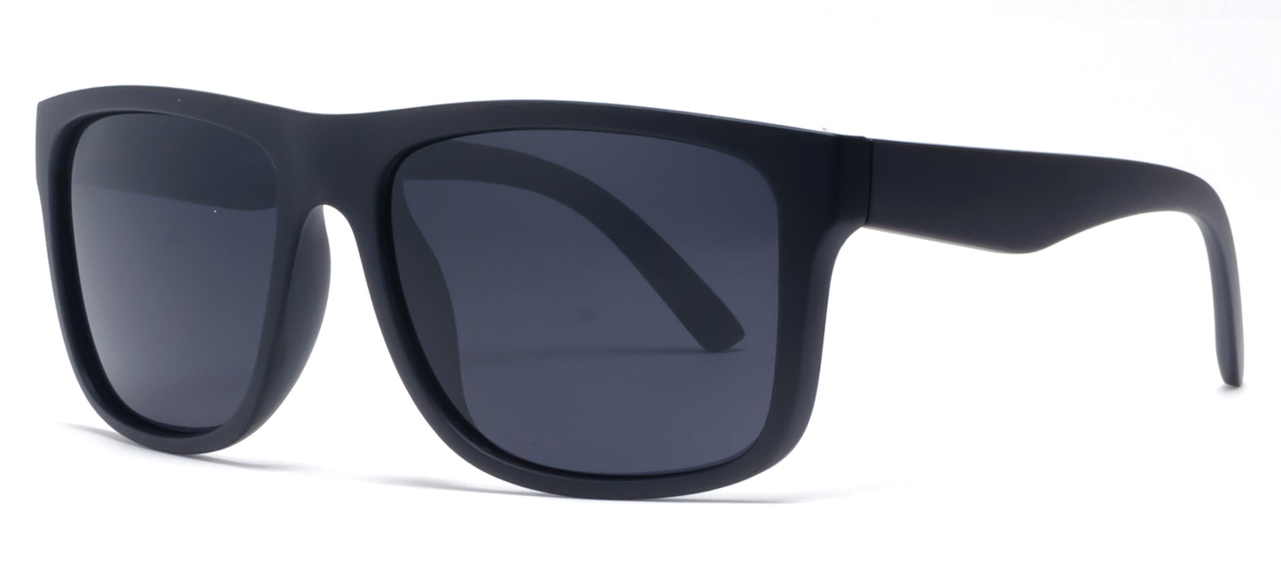 PL 9076 - Classic Sport with Color Mirror Lens Plastic Sunglasses