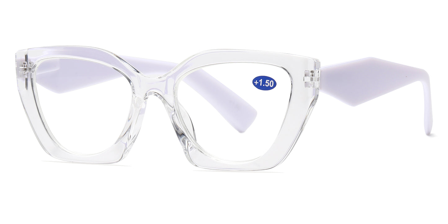 RS 1036 - Cat Eye Women Plastic Reading Glasses