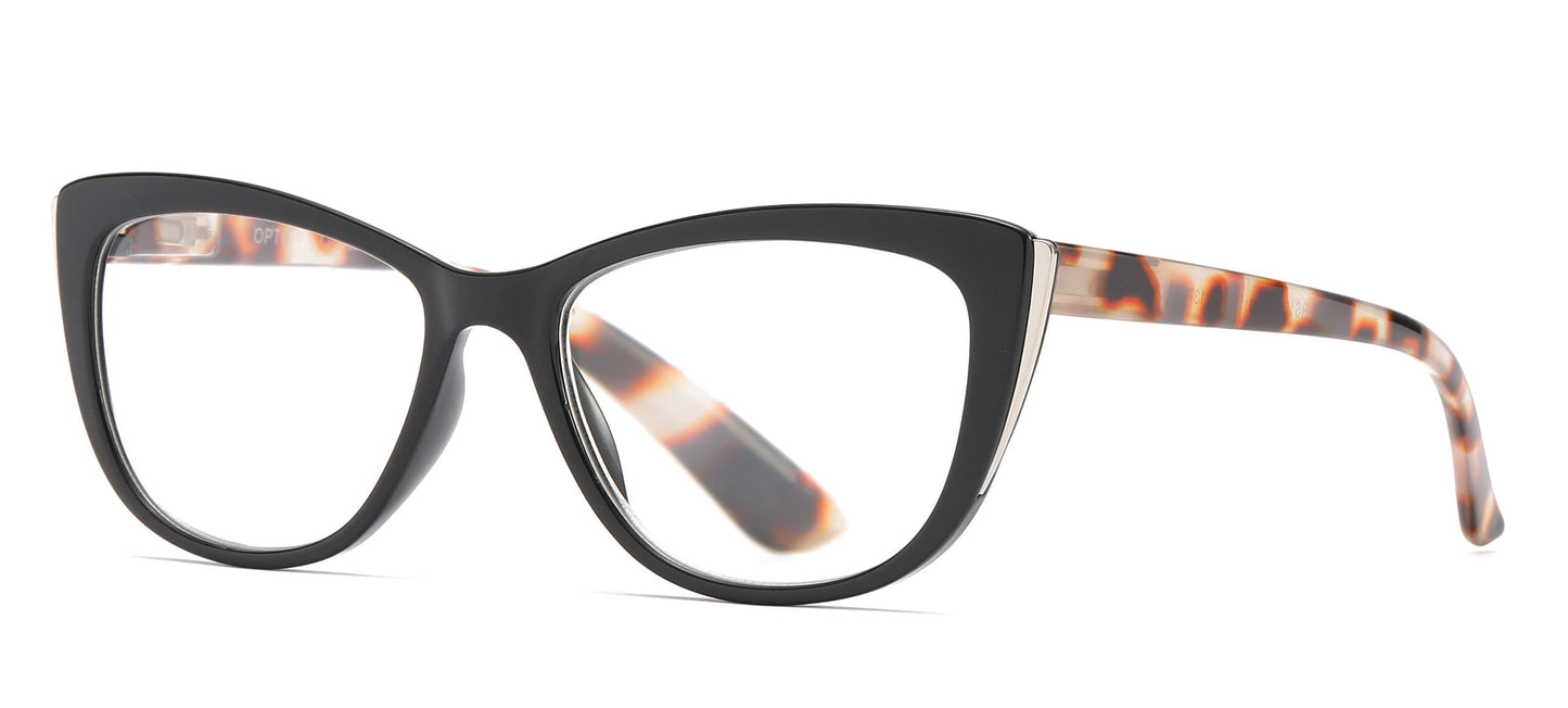 RS 1200 - Plastic Cat Eye Reading Glasses